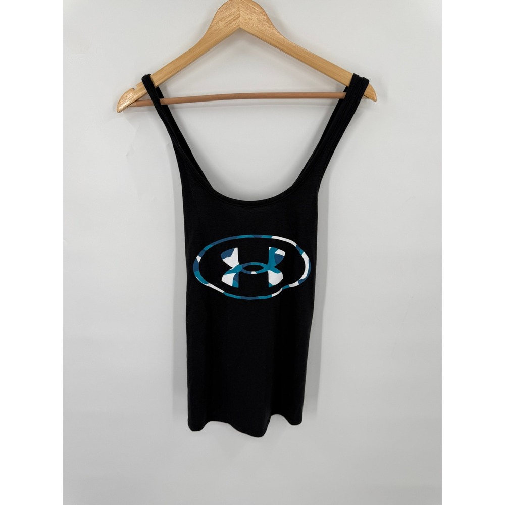 Under Armour MFO Live Camo Tank Top Womens Size L Gym Athletic Exercise Yoga